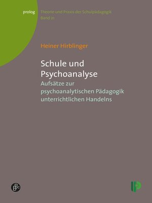 cover image of Schule und Psychoanalyse